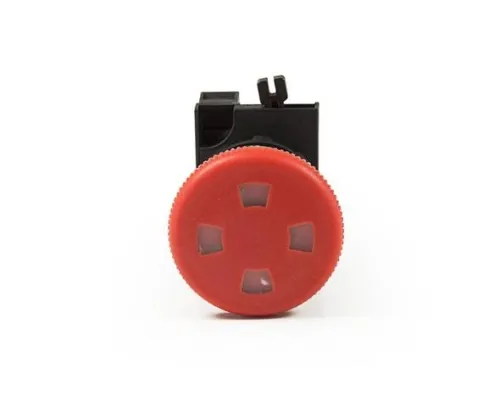 Кнопка аварийная с окошком 1НЗ диаметр 40мм EMAS CP200EP фото 2