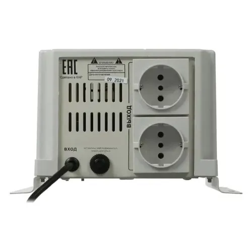 Стабилизатор напряжения АСН-500Н/1-Ц LUX Ресанта 63/6/39 фото 5