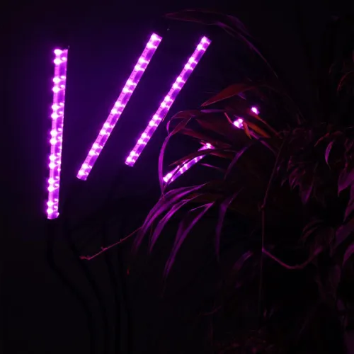 Светильник светодиодный «КРИСТАЛЛ» CTL2-USB-bl Agro для растений спектр 4 плафона по 10Вт на прищепке пульт на шнуре IP40 красн./син. ФАZА 5068810 фото 17