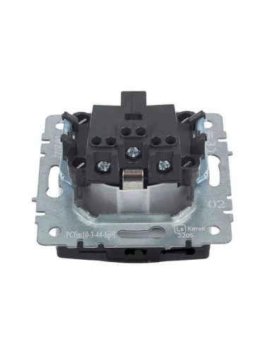 Розетка BRITE РСбш10-3-44-БрЧ 16А IP44 с заземл. защ. шторки с крышкой механизм черн. IEK BR-R16-16-44-K02 фото 9