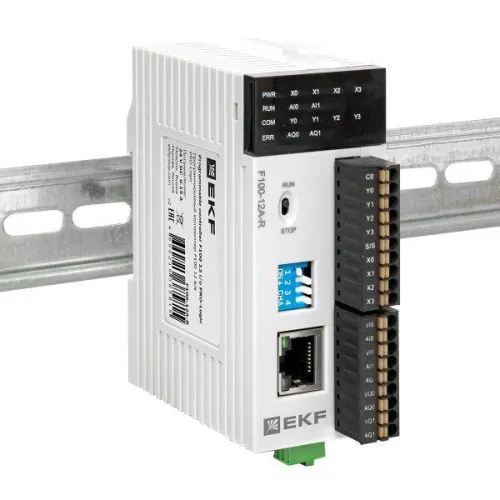 Контроллер программируемый F100 12 в/в PRO-Logic (с поверкой) EKF F100-12A-R-V фото 4