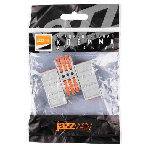 Клемма монтажная СМК PTC-3P 4233 BL/3 450В 32А 0.08-2.5(4.0)кв.мм JazzWay 5073708 фото 8