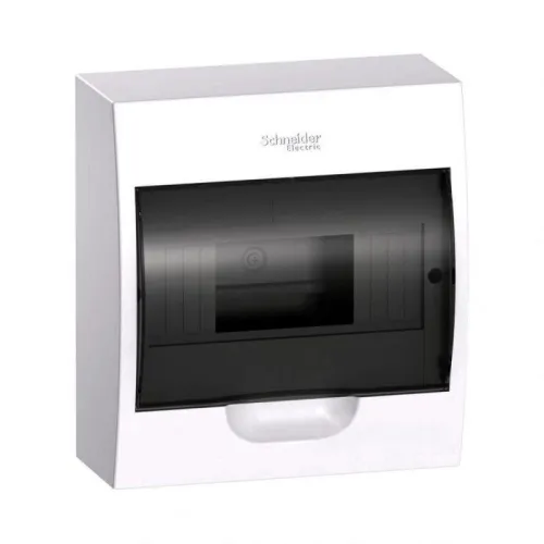 Бокс навесной ОП City9 Box 1 ряд 8мод. с прозр. дверцей SE EZ9E108S2SRU фото 6