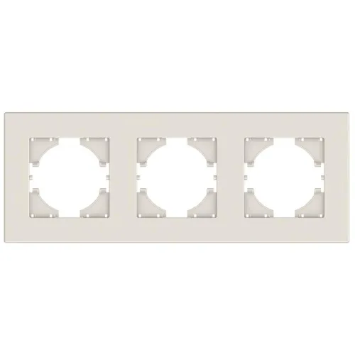 Рамка 3-местн. City беж. GUSI С1113-003