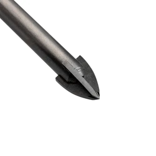 Сверло по стеклу и керамике 12мм 4 грани шестигранный хвостовик Kranz KR-91-0652 фото 2