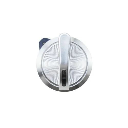 Головка переключателя на 2 положения с фиксацией стандартная ручка алюм. черн. DKC M22S-L2A фото 4