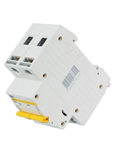 Выключатель автоматический модульный 2п C 6А 4.5кА ВА47-29 KARAT IEK MVA20-2-006-C фото 4