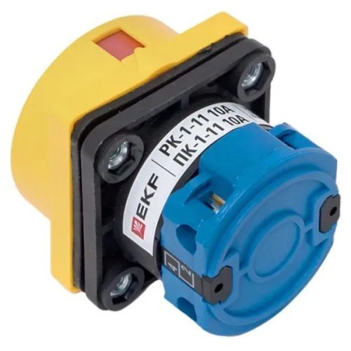 Переключатель кулачковый ПК-1-11 10А 1п "0-1" с блокировкой IP65 PROxima EKF pk-1-11-10-a65 фото 3