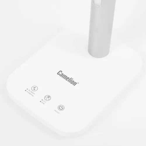 Светильник светодиодный настольный KD-834 C01 белый 10Вт 620лм рег. ярк и цвет. темп Camelion 15566 фото 4