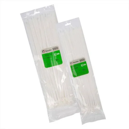 Хомут кабельный КСС 3х150 нейл. бел. (уп.100шт) Fortisflex 49393 фото 4