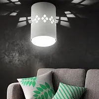 Светильник OL10 LD GX53 WH настенно-потолочный спот бел. подсветка 1 W ЭРА Б0050269