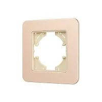 Рамка 1м FRM-AKIRY-SFAL-1-GD алюм. Arlight 049686