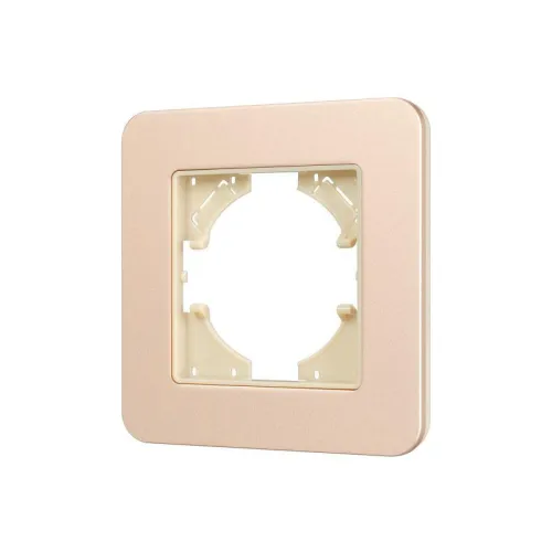 Рамка 1м FRM-AKIRY-SFAL-1-GD алюм. Arlight 049686