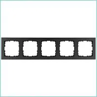 Рамка 5-м G-Classic антрацит Jasmart G1005B