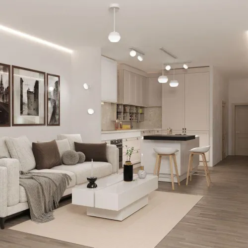 Светильник 4012 подвесной под лампу GX53 бел. IEK LT-UCB0-4012-GX53-1-K01 фото 3