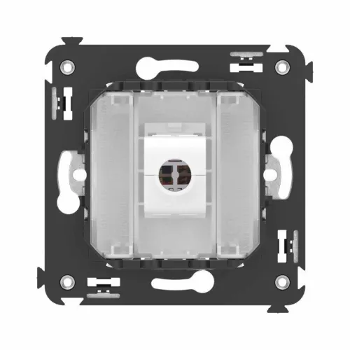 Розетка компьютерная 1-м СП Avanti "Белое облако" RJ45 кат.6A без шторок механизм DKC 4400673 фото 2