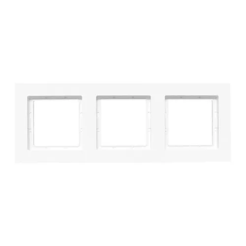 Рамка 3-м Эпика IP44 пластик бел. EKF UP1-FPW-03-44 фото 3