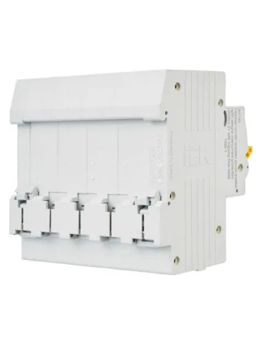 Выключатель автоматический дифференциального тока селективный 4п 63А 300мА тип AC АД14S KARAT IEK MAD13-4-063-C-300 фото 7