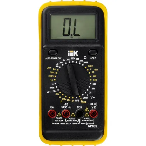 Мультиметр цифровой Professional MY62I IEK TMD-5S-062 фото 4