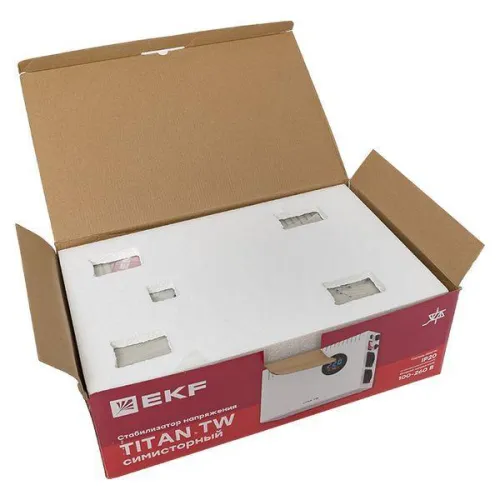 Стабилизатор напряжения электронный с возможностью настенного монтажа TITAN -TW-2000 EKF stab-TW-2000 фото 3