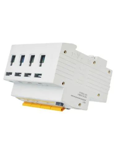 Выключатель автоматический дифференциального тока 4п C 6А 10мА тип AC 4.5кА АД-14 KARAT IEK MAD10-4-006-C-010 фото 8