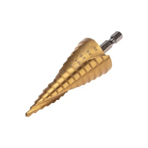 Сверло ступенчатое по металлу ТИТАН 4.0-30.0мм Kranz KR-12-6612 фото 3