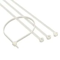 Хомут кабельный 2.5х100 P6.6 с двойн. замком бел. (уп.100шт) DKC 21203SR