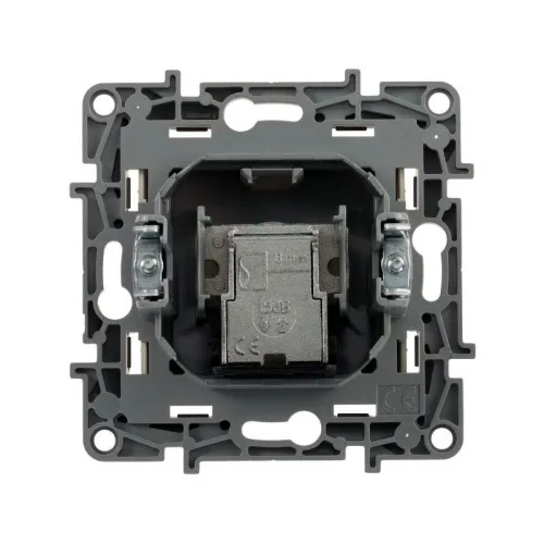 Розетка телевизионная проходная TV СП Etika 14дБ 5-862МГц механизм сл. кость IEK 672363 фото 5