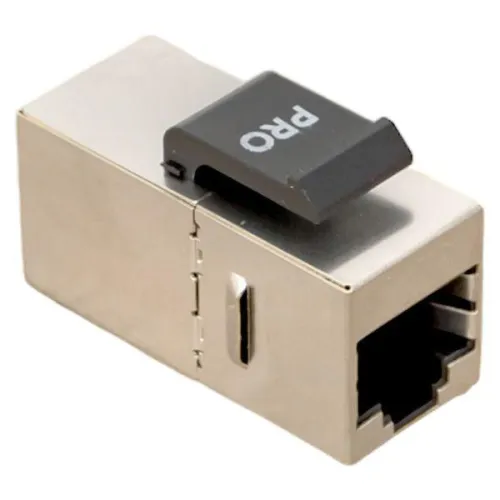 Адаптер проходной Keystone RJ45-RJ45 кат.6 экранир. TERACOM PRO EKF TRP-INLC-KSTN-6FTP фото 4