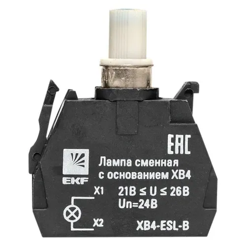 Лампа сменная с основанием XB4 син. 24В PROxima EKF XB4-ESL-B фото 6