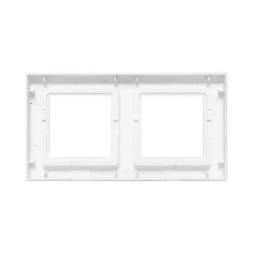 Рамка 2-м Эпика IP44 пластик алюм. EKF UP1-FPA-02-44 фото 2