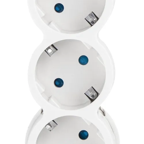 Удлинитель 4х3м с заземл. 10А IP20 ПВС 3х0.75 REV 32012 0 фото 5