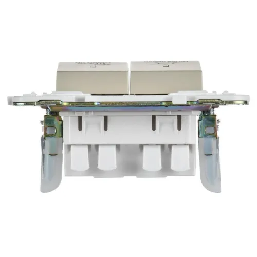 Выключатель 2-кл. SKANDY 10А SK-V16B для отелей с индикацией беж. IEK SK-V20-2-10-K10 фото 5