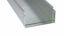 Лоток листовой  неперфорированный 100х400 L4000  1.0мм цинк-ламель DKC SNV40140ZL