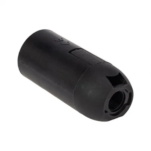 Патрон пластиковый термостойкий подвесной E14 черн. Rexant 11-8843-4 фото 4