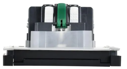 Розетка СП FORTE&PIANO16А IP44 FP119 с заземл. защ. шторки с крышкой безвинт. крепл. черн. IEK FP-R16-16-1-44-K02 фото 4