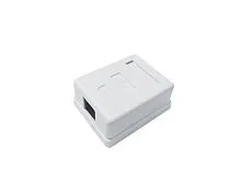 Розетка компьютерная 8P8C (RJ45) UTP кат.5E 1 порт TOKOV ELECTRIC TKE-SMB-8P8C-1P-UTP