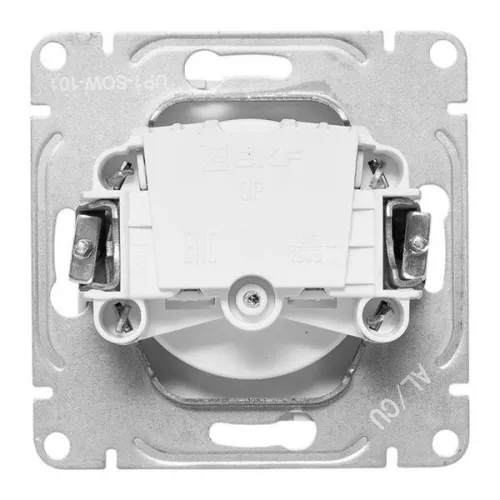 Розетка СП Эпика 16А без заземл. защ. шторки механизм бел. EKF UP1-SOW-101 фото 4