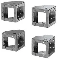 Угол цоколя 100 FORMAT (уп.4шт) IEK FO-00D-KC-010-7035