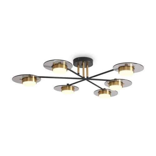 Светильник Moon 6х7Вт GX53 IP20 подвесной Freya FR5513PL-06BBZ