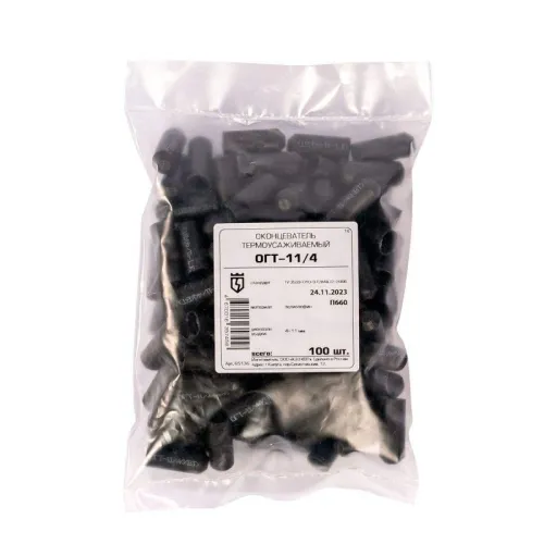 Капа термоусаживаемая ОГТ-11/4 КВТ 65136 фото 2