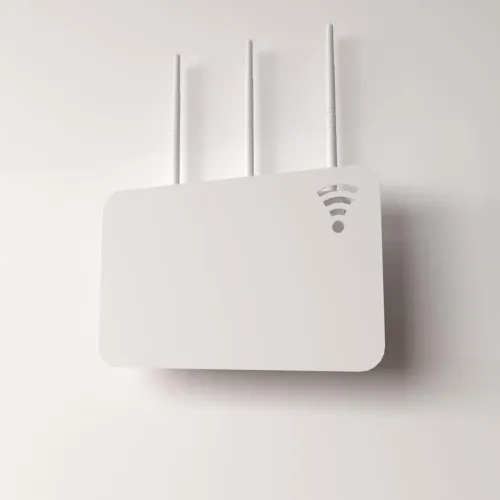 Держатель для хранения роутера с регулировкой размеров настенный бел. Rexant 38-0714