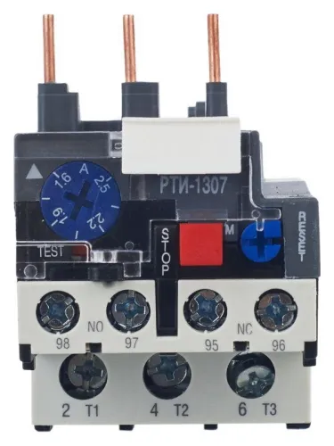 Реле тепл. РТИ 1307 1.6-2.5А KARAT IEK DRT10-D016-D025 фото 3