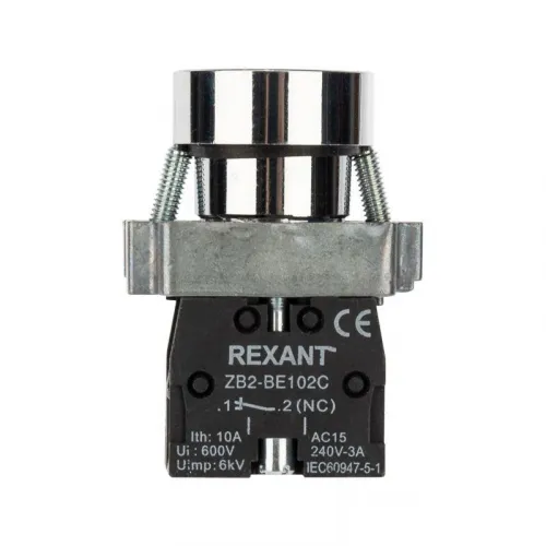 Кнопка XB2 красн. NC Rexant 36-5520 фото 4