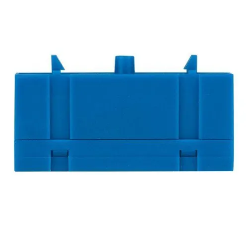 Шина нулевая N 6х9 8 отверстий синий изолированный корпус на DIN-рейку латунь PROxima EKF sn0-63-8-ib фото 2