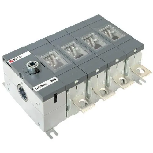 Рубильник 4п 160А без рукоятки управления TwinBlock EKF tb-s-160-4p фото 7