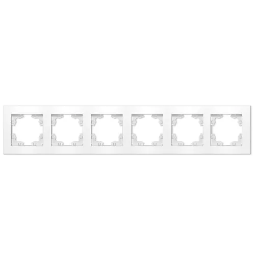 Рамка 6-м Афина универс. бел. Universal A1043