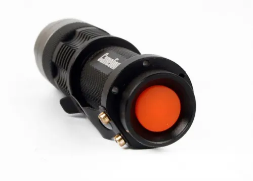 Фонарь LED5135 (LED XPE ZOOM 3 реж 1хLR6 алюм. блистер черн.) Camelion 12915 фото 4