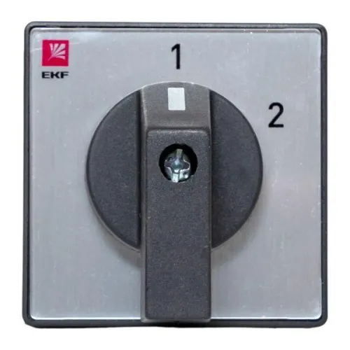 Переключатель кулачковый ПК-1-31 1П 10А "1-2" EKF pk-1-31-10 фото 3