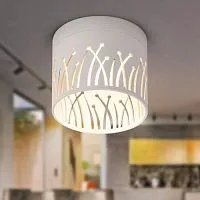 Светильник OL54 WH под лампу GX53 IP20 настенно-потолочный спот бел. Эра Б0061191